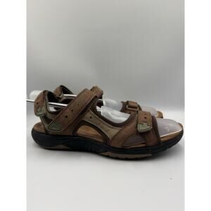 Cobb Hill Women's Fiona‎ Brown Adjustable Sandals CAZ03BRM Size 11